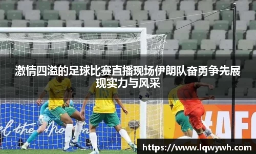 激情四溢的足球比赛直播现场伊朗队奋勇争先展现实力与风采